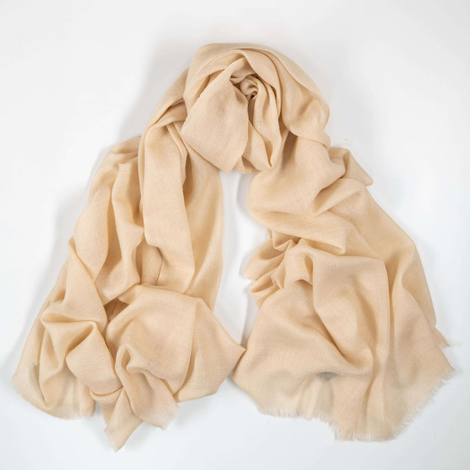 Pearl Cashmere and Silk Wrap