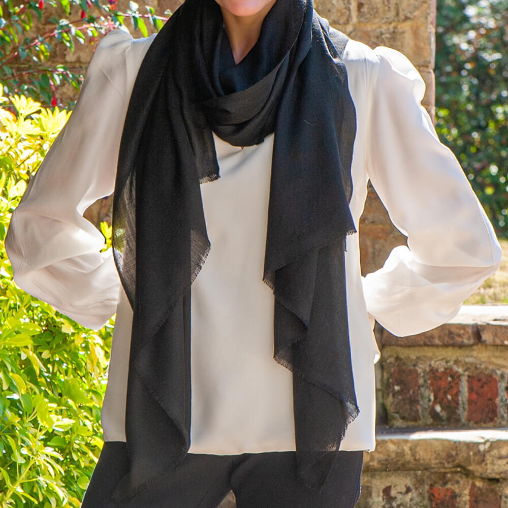 Classic Cashmere Silk Scarf