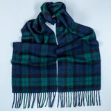 Black Watch Tartan Cashmere Scarf