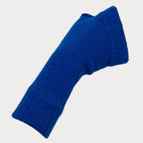 Ladies Sapphire Blue Cashmere Mittens