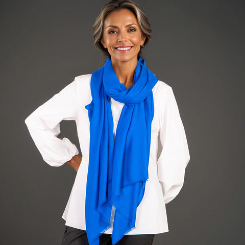 Sapphire Blue Modal Wrap