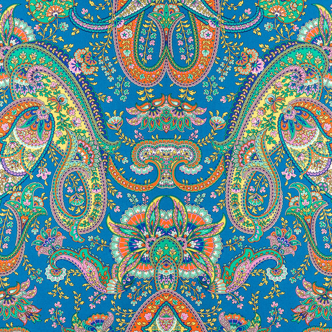 PRE ORDER: The Liberty ‘Florence Melody Trilogy - Blue Cashmere and Silk Wrap