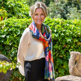 PRE ORDER - The Botanical Quartet - The Poppy Cashmere and Silk Wrap