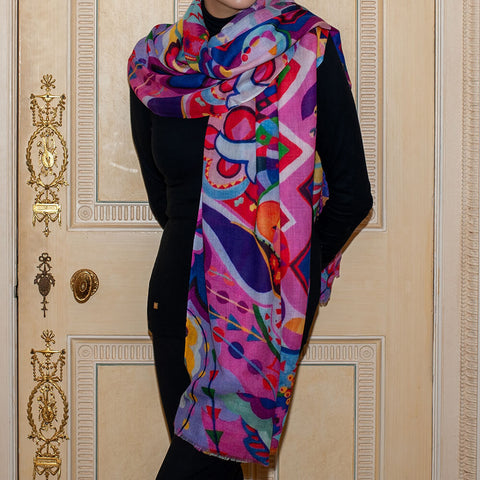 PRE ORDER: The Liberty ‘Art Nouveau’ Quintet - Bohemia Cashmere and Silk Wrap