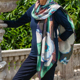The Liberty Print Floral Quartet - Botanical Dream Cashmere and Silk Wrap