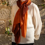 The Earth Tones - Sienna Sunset Cashmere and Silk Wrap