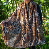 PRE ORDER: Wild Imagination Trilogy - Safari Cashmere and Silk Wrap