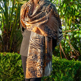 PRE ORDER: Wild Imagination Trilogy - Savannah Cashmere and Silk Wrap