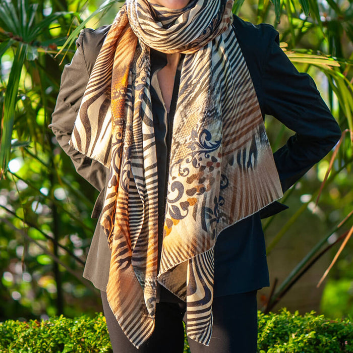 PRE ORDER: Wild Imagination Trilogy - Savannah Cashmere and Silk Wrap