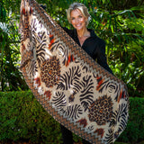 PRE ORDER: Wild Imagination Trilogy - Serengeti Cashmere and Silk Wrap