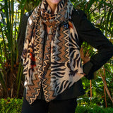 PRE ORDER: Wild Imagination Trilogy - Serengeti Cashmere and Silk Wrap