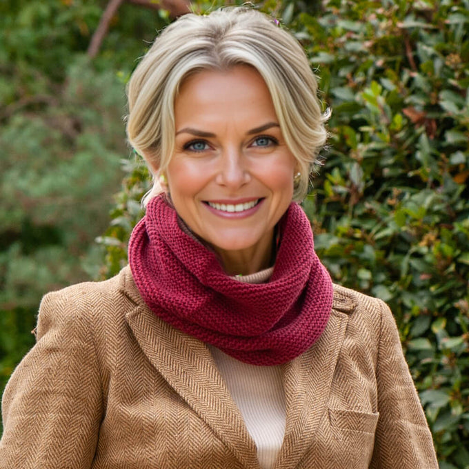 Rosewood Luxe Italian Cashmere Collar