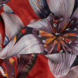 The Botanical Quartet - The Passion Flower Cashmere and Silk Wrap