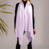 The Fondant Collection - Fondant Lilac Handwoven Cashmere Shawl