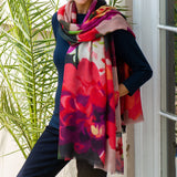 The Liberty Print Floral Quartet - Chatsworth Bloom Cashmere and Silk Wrap