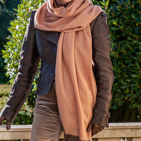 The Spice Route Quintet - Cinnamon Cashmere and Silk Wrap