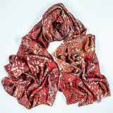 PRE ORDER: The Liberty ‘Strawberry Thief’ Quartet - Coral Cashmere and Silk Wrap