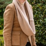 Superluxe Parchment Italian Cashmere Double Snood