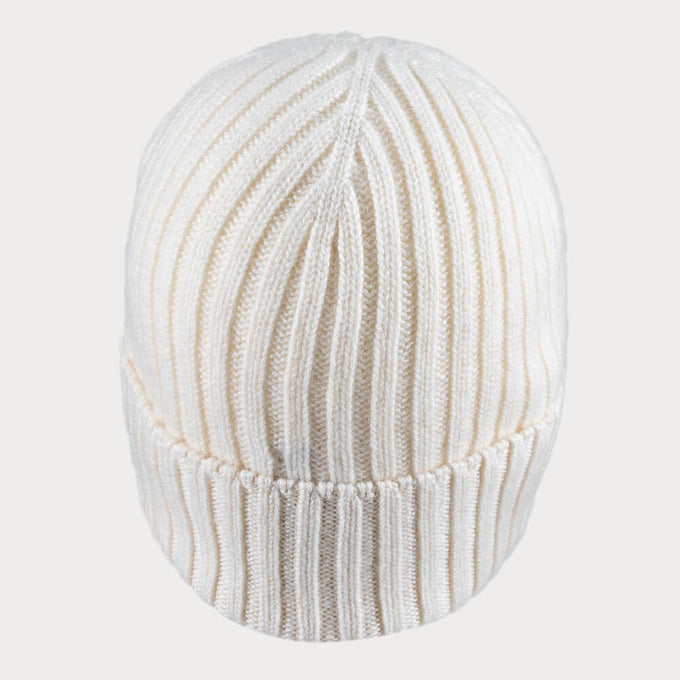 The Classic Cream Cashmere Beanie Hat