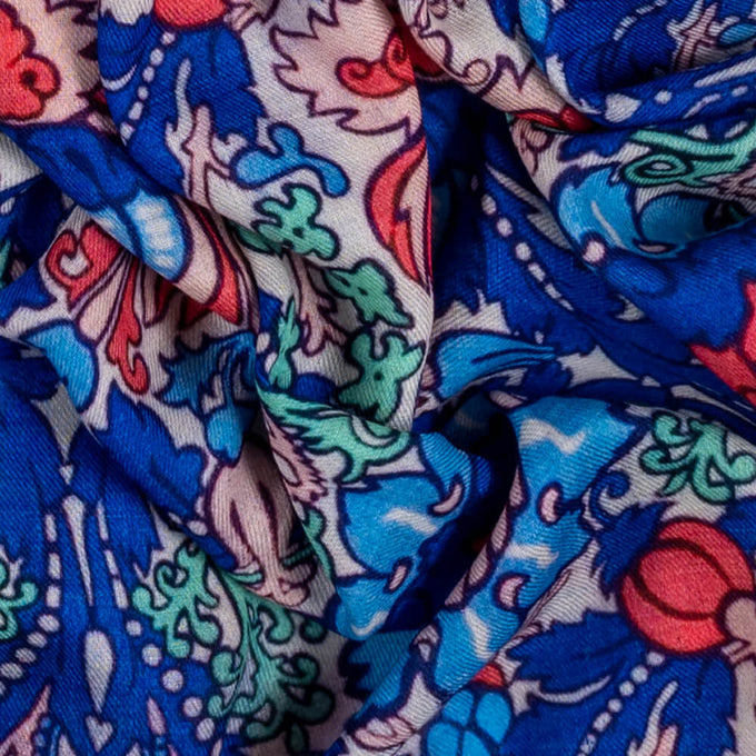 PRE ORDER: The Liberty ‘Art Nouveau’ Quintet - Electric Nouveau Cashmere and Silk Wrap