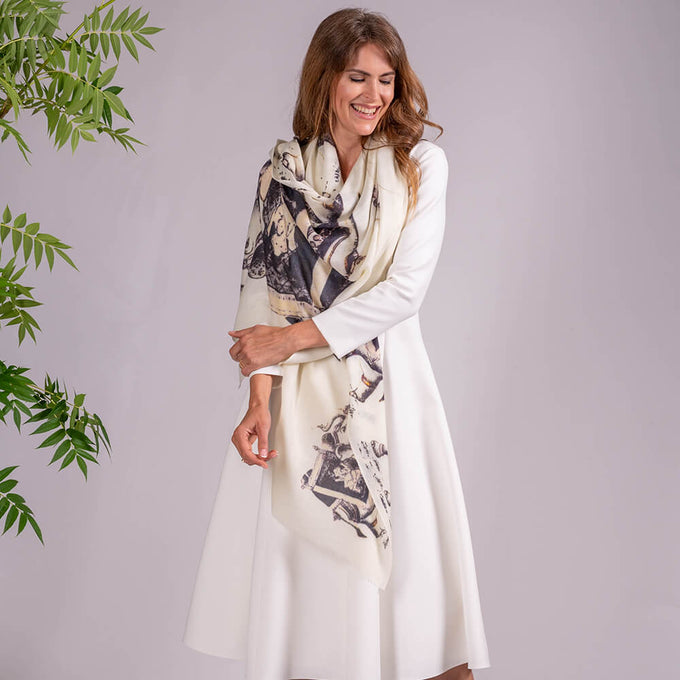 Elephant Walk Cashmere and Silk Wrap