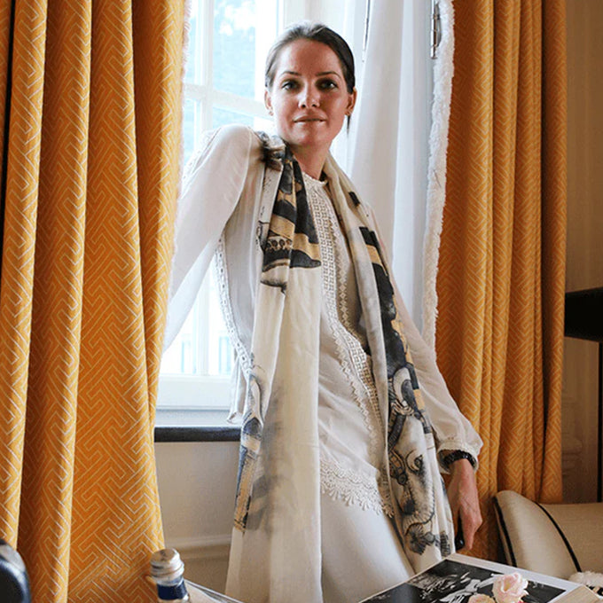 Elephant Walk Cashmere and Silk Wrap