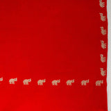 Hand Embroidered Pashmina Cashmere ShawI - Elephant Walk