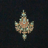 Hand Embroidered Pashmina Cashmere Shawl - Floral Paisley