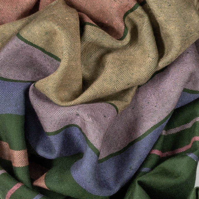 Forest Green Pashmina Cashmere Shawl