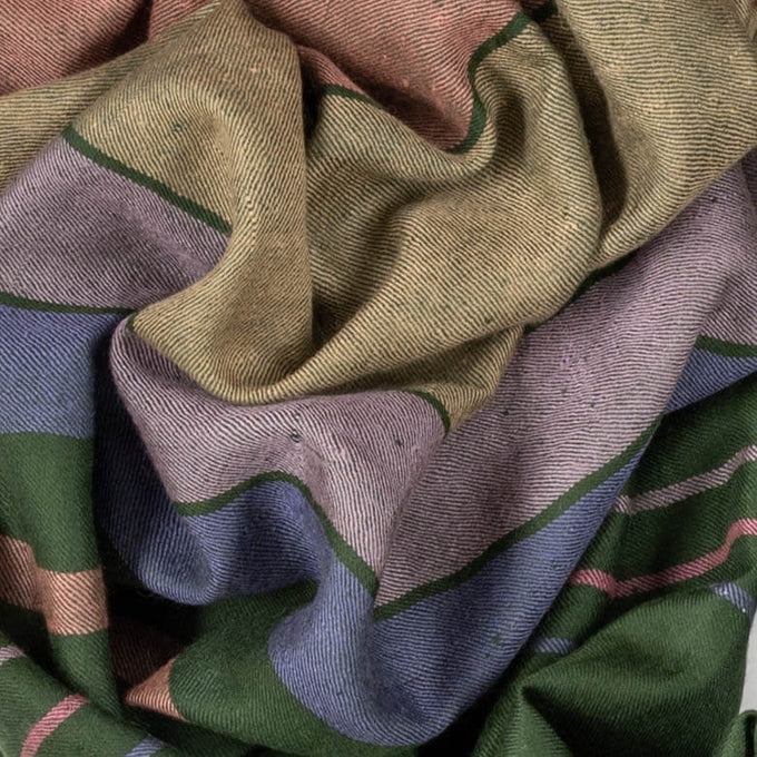 Forest Green Pashmina Cashmere Shawl