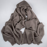The Tonal Shades - Graphite Mist Cashmere and Silk Wrap