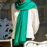 Parakeet Green Modal Wrap