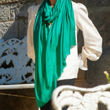 Parakeet Green Modal Wrap