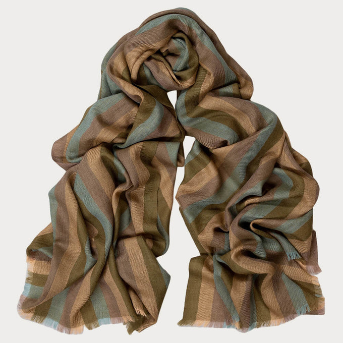 Hambledon Silk and Wool Scarf