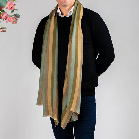 Hambledon Silk and Wool Scarf