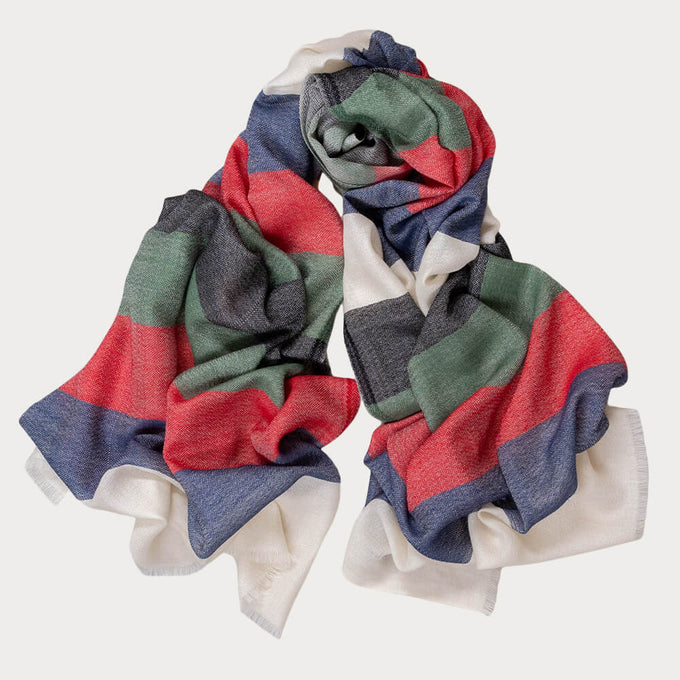 Headley Silk and Wool Scarf