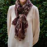 PRE ORDER: The Liberty Hera Hana Trio - Taupe Cashmere and Silk Wrap