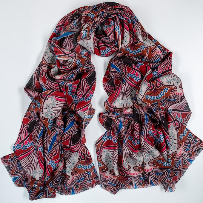 PRE ORDER: The Liberty ‘Art Nouveau’ Quintet - Ianthe Cashmere and Silk Wrap