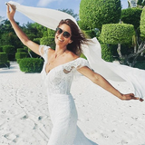 PRE ORDER: Classic Ivory Cashmere and Silk Wrap