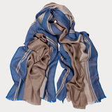 Kingham Silk and Wool Scarf