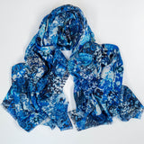 PRE ORDER: The Liberty ‘Archive Patchwork’ Trilogy - Patchwork Blues Cashmere and Silk Wrap