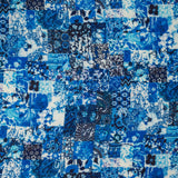PRE ORDER: The Liberty ‘Archive Patchwork’ Trilogy - Patchwork Blues Cashmere and Silk Wrap