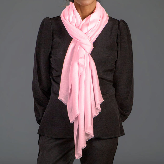 Pastel Pink Modal Wrap