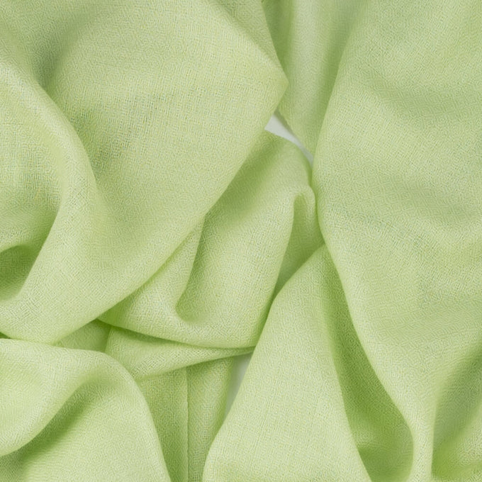 Lime Souffle Cashmere and Silk Wrap