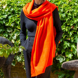 The Spice Palette – Smoked Mace Cashmere and silk Wrap