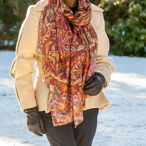 PRE ORDER: The Liberty March Sparkle Trio- Lilac Cashmere and Silk Wrap