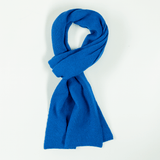 Cornflower Blue Double Faced Cashmere Neck Warmer