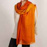 Monsoon Gold Shaded Cashmere and Silk Wrap