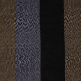 Multi Weave Check Stripe Pashmina Cashmere Shawl