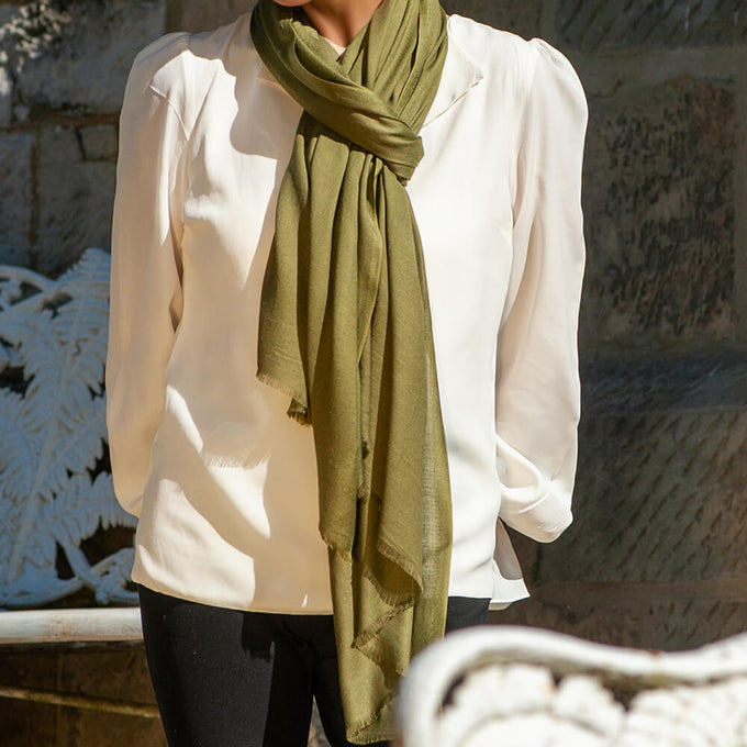 Military Green Modal Wrap